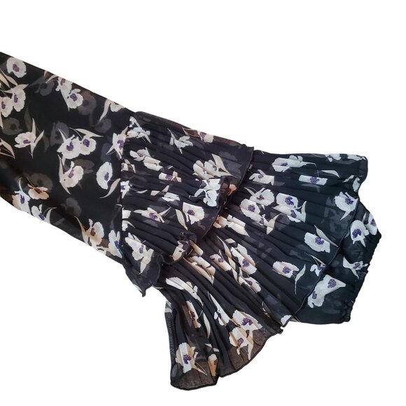 Ann Taylor Poppy Ruffle Sleeve Shift Dress Size 2 - Picture 5 of 9